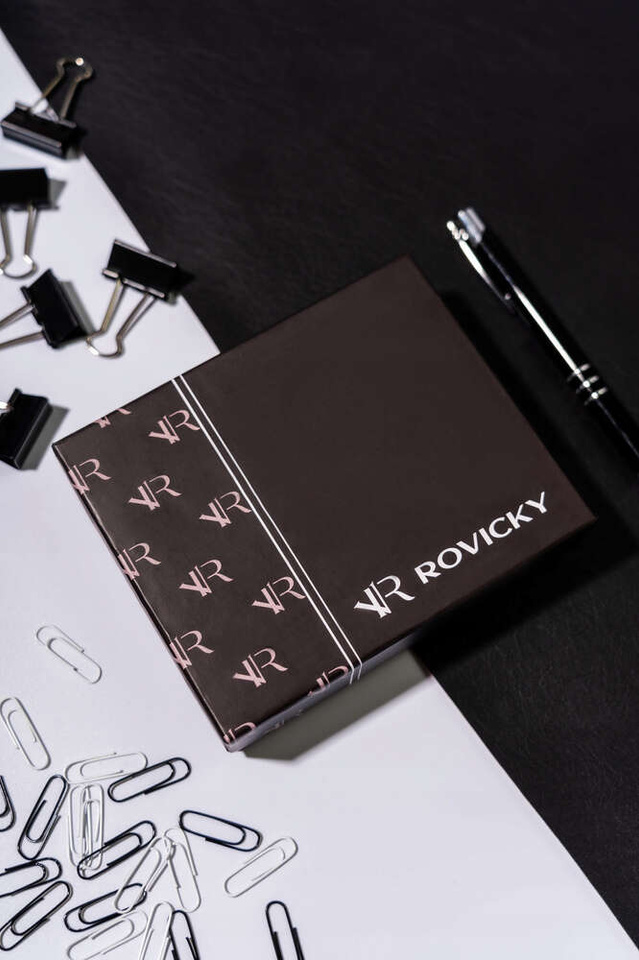 Veľká, priestranná pánska peňaženka z pravej kože - Rovicky